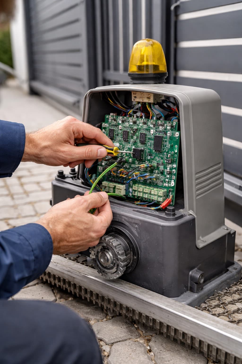 Electrician repairing electrical fault in Cape Town